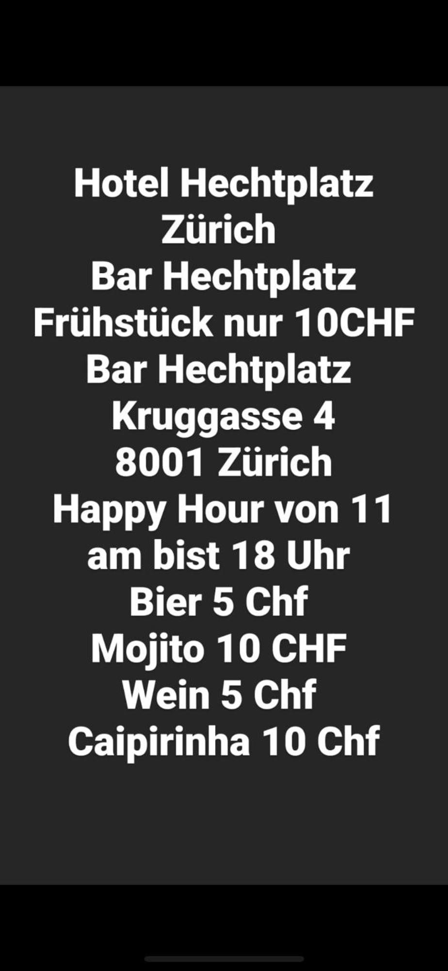 Hechtplatz Hotel Zurich Luaran gambar